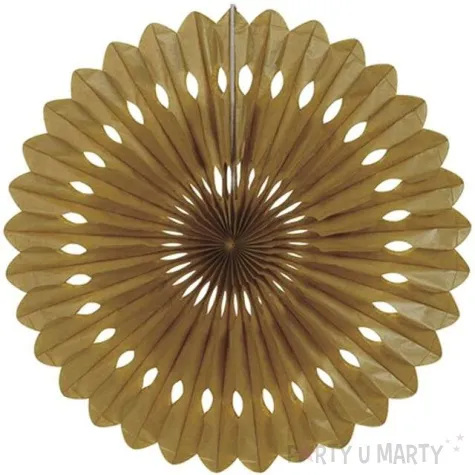 rozeta wiszaca oczko zlota 40 cm