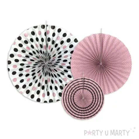 rozeta wiszaca sweets partydeco 3 szt