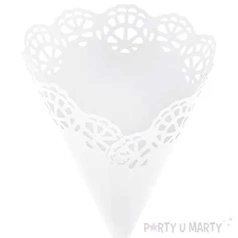 rozki na konfetti classic biale 10 szt