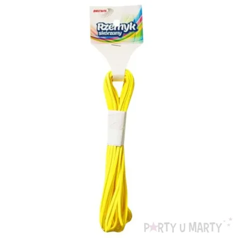 rzemyk skorzany zolty brewis 5m