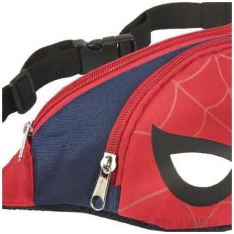 saszetka na biodro spiderman nerka cerda