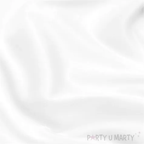 satyna gladka bialy partypal 0 36 x 9 m