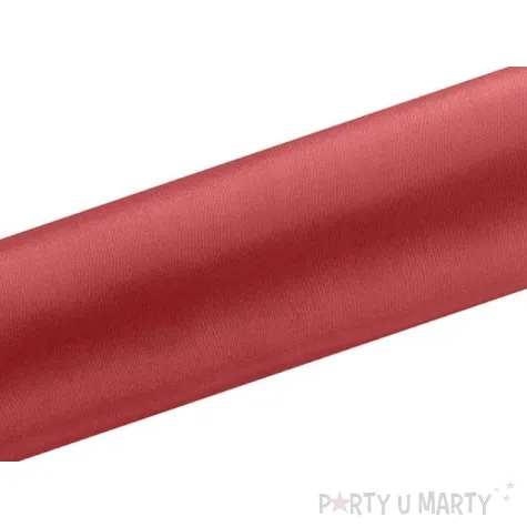 satyna gladka czerwona 0 16 x 9 m