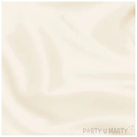 satyna gladka ecru partypal 0 16 x 9 m