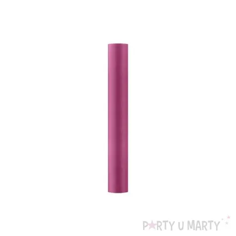 satyna gladka fuksja partydeco 0 36 x 9 m