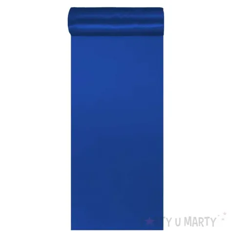 satyna gladka granatowy partypal 0 16 x 9 m