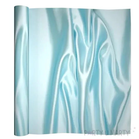 satyna gladka mglisty niebieski partydeco 0 36 x 9 m