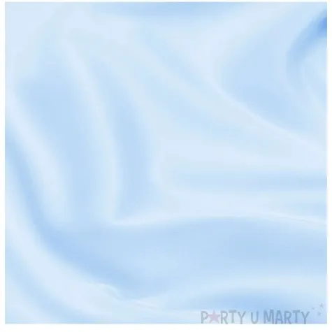 satyna gladka niebieski jasny partypal 0 36 x 9 m