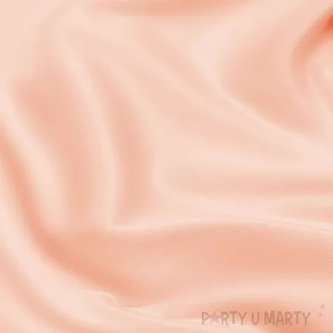 satyna gladka rozowe zloto partypal 0 36 x 9 m