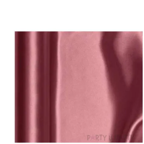 satyna gladka rozowy ciemny partydeco 0 48 x 9 m