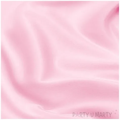 satyna gladka rozowy jasny partypal 0 16 x 9 m