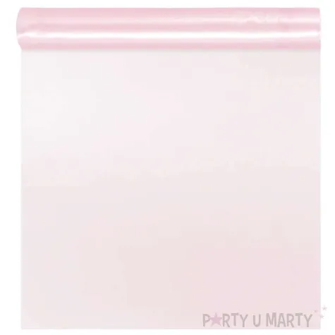 satyna gladka rozowy jasny partypal 0 36 x 9 m