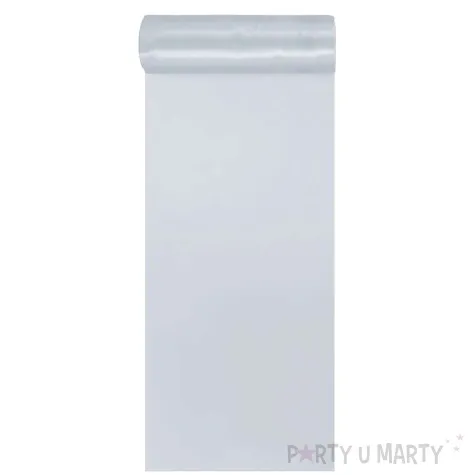 satyna gladka srebrny partypal 0 16 x 9 m