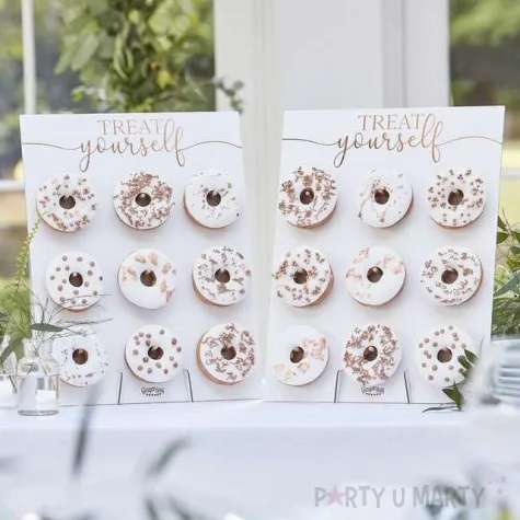 sciana na donaty classic rozowe zloto godan 42x32cm 2szt