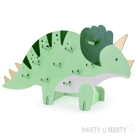 sciana na donuty dino fun triceratops partydeco 23x38cm
