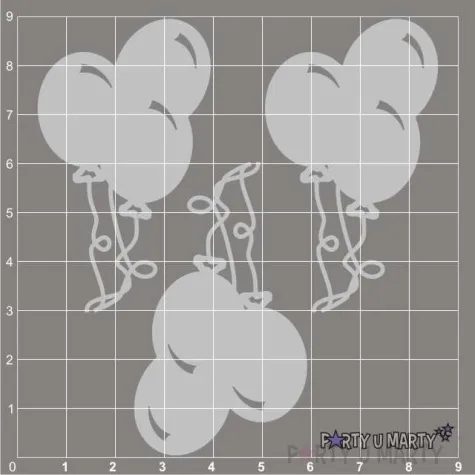 scrapki beermata baloniki 35x60 mm 3 szt