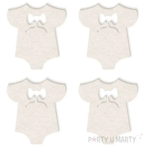 scrapki beermata body z kokardka 36x40 mm 4 szt