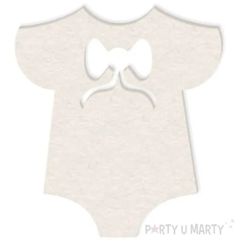 scrapki beermata body z kokardka 63x70 mm