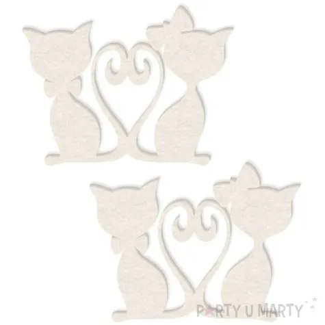 scrapki beermata kotki para love 62x46 mm 2 szt