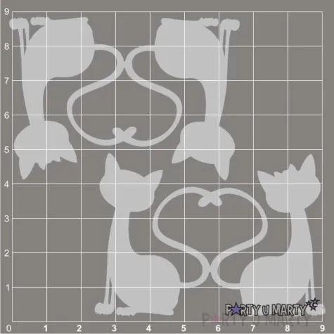 scrapki beermata kotki para parka 67x47 mm 2 szt