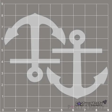 scrapki beermata kotwica 52x60 mm 2 szt