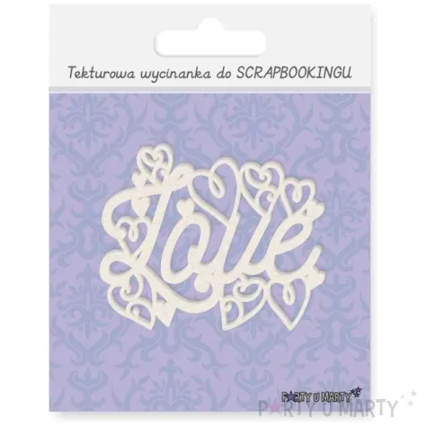 scrapki beermata love hearts art 70x57 mm