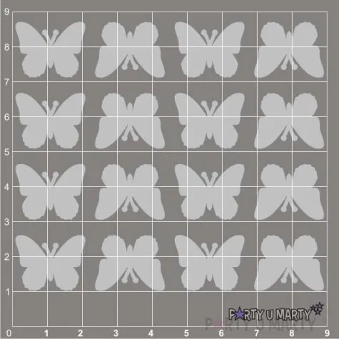 scrapki beermata motylki 20x15 mm 16 szt