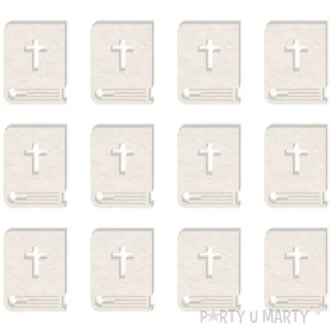 scrapki beermata pismo swiete 19x25 mm 12 szt