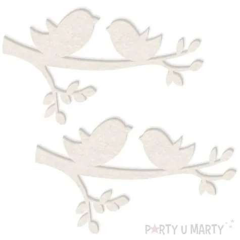 scrapki beermata ptaszki na galezi 78x44 mm 2 szt