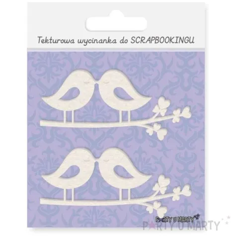 scrapki beermata ptaszki na galezi 84x39 mm