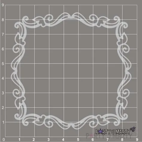 scrapki beermata ramka aurora 82x80 mm