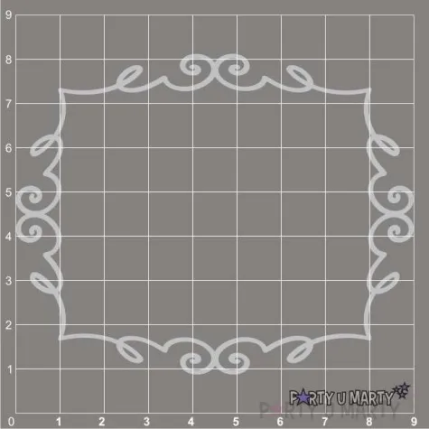 scrapki beermata ramka buffalo 90x72 mm