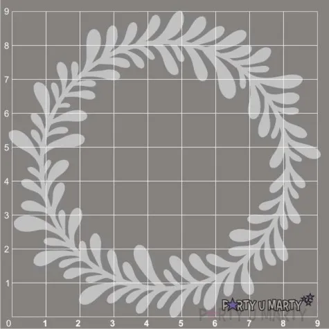 scrapki beermata ramka okragla clarita 92x90 mm