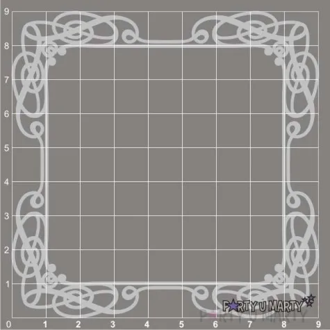 scrapki beermata ramka rialto 90x90 mm