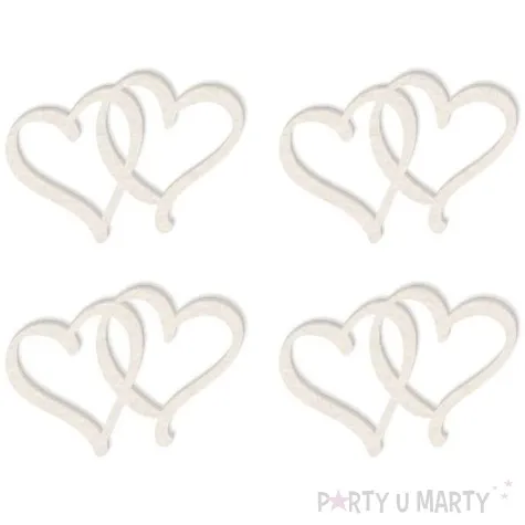 scrapki beermata serce deco double 49x35 mm 4 szt