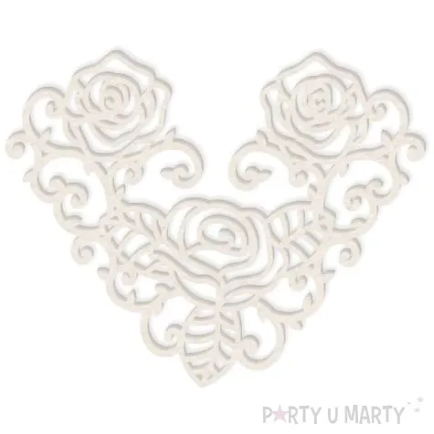 scrapki beermata serce rose pablo 93x74 mm