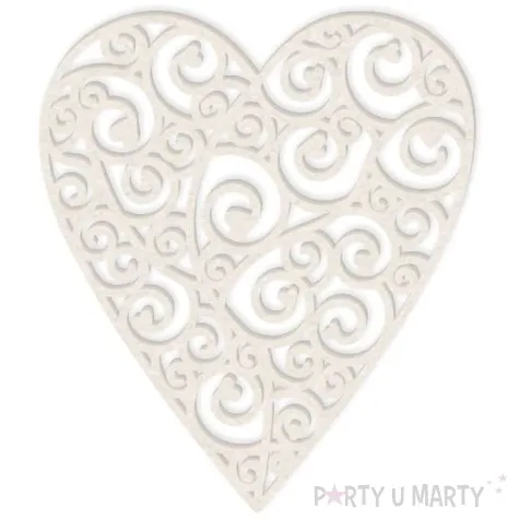 scrapki beermata serce snail heart 78x90 mm