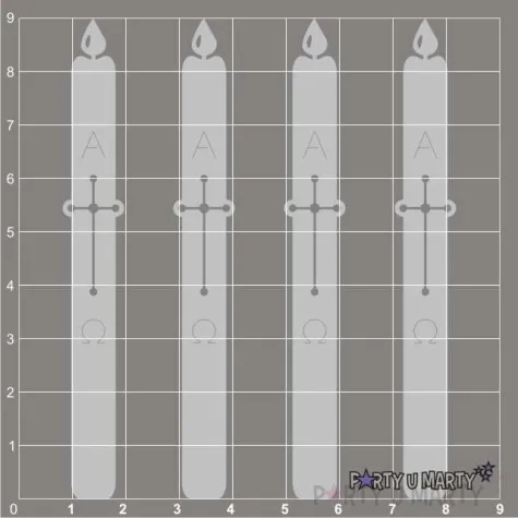 scrapki beermata swieca paschal 11x90 mm 4 szt