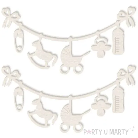 scrapki beermata sznureczek przybory dzieciece 92x45 mm 2 szt