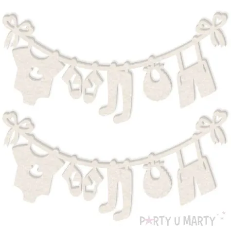 scrapki beermata sznureczek ubranka 92x45 mm 2 szt