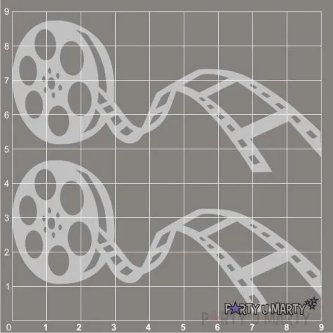 scrapki beermata tasma filmowa 90x44 mm 2 szt