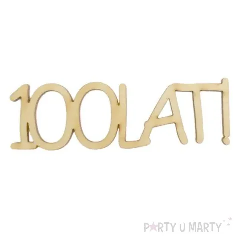 scrapki drewniane ds024 100 lat poziomo 2 szt