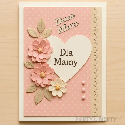 scrapki drewniane dzien matki 60x40 mm 3 szt