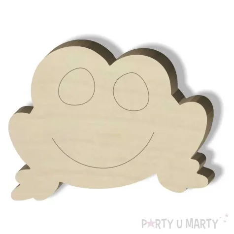 scrapki drewniane szczesliwe zaby 30 mm 10 szt