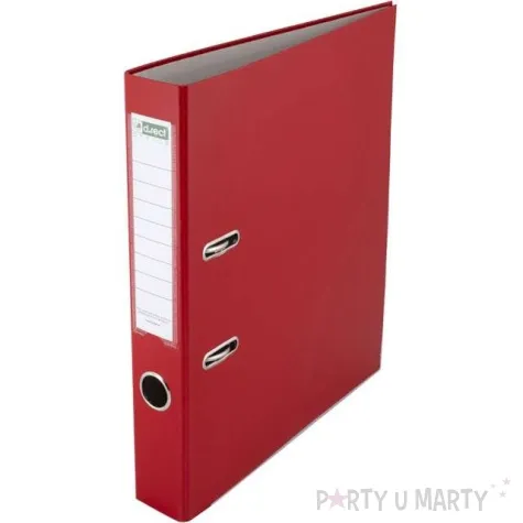 segregator a4 czerwony d rect 50 mm