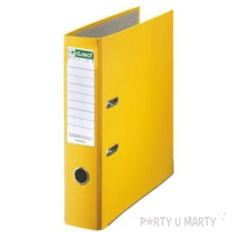 segregator a4 zolty d rect 75 mm