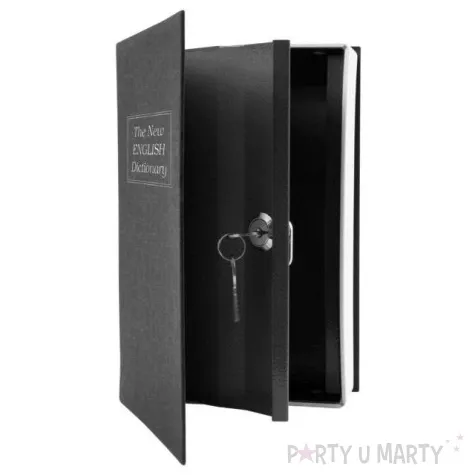 sejf ksiazkowy the new english dictionary czarny