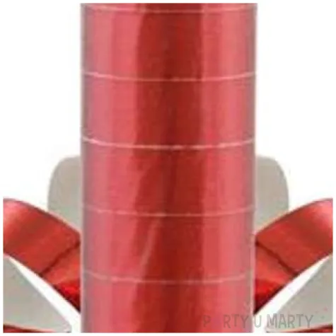 serpentyna holograficzna czerwony godan 9 szt