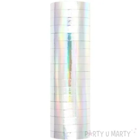 serpentyna holograficzna lustrzana partypal 18 rolek