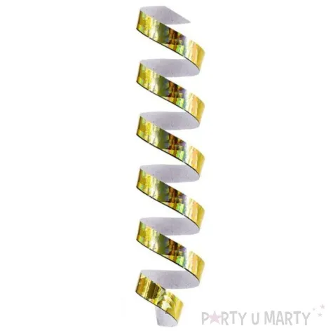 serpentyna holograficzna zloto czarny godan 18 rolek